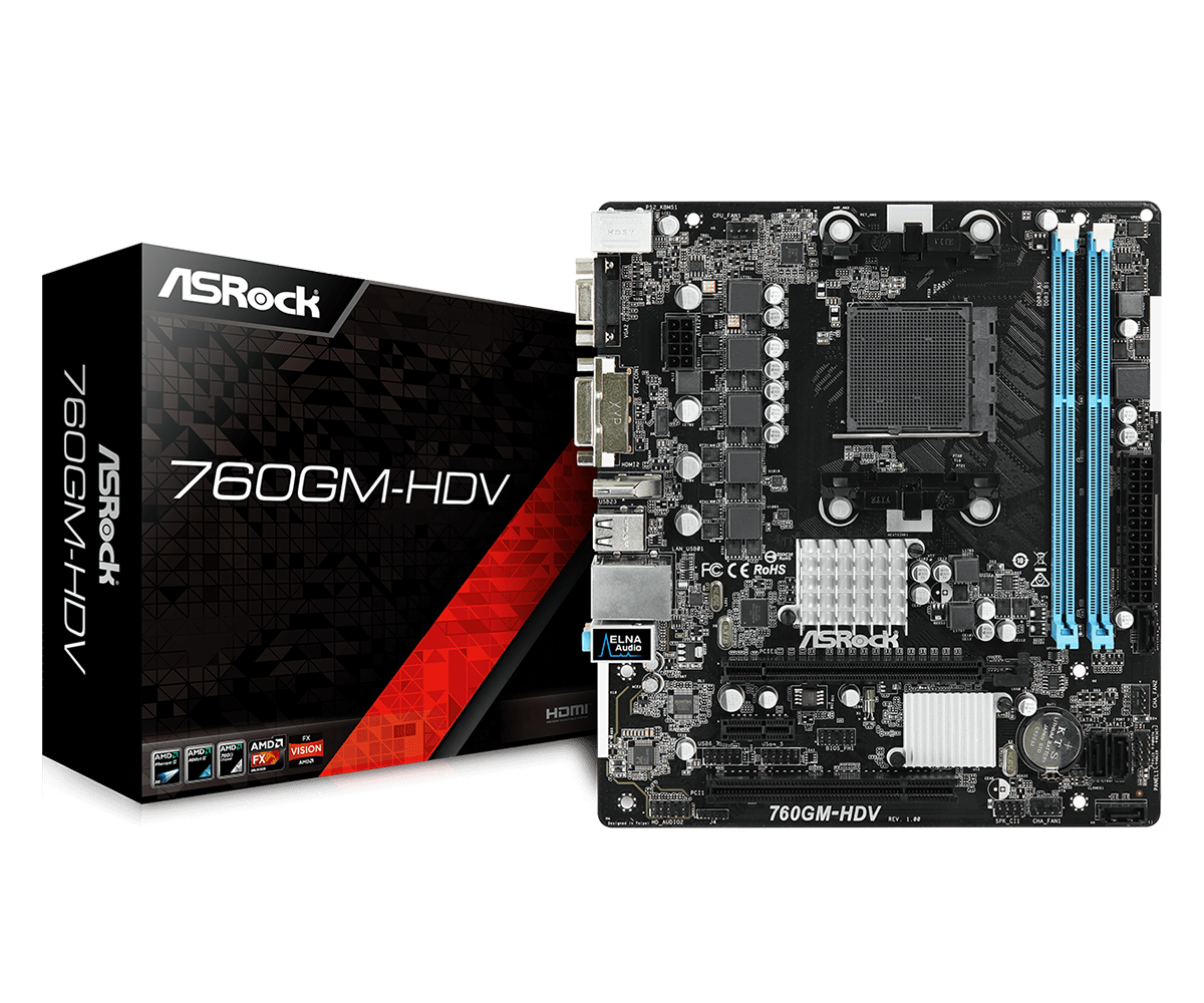 

Материнская плата ASRock 760GM-HDV