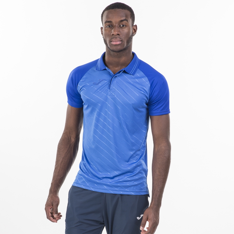 

Футболка поло JOMA polo torneo ii white-royal s/s M (100639.700)