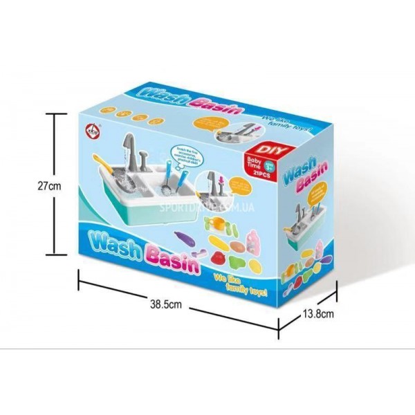 

Детский игровой набор Toyme кухонная раковина с водой