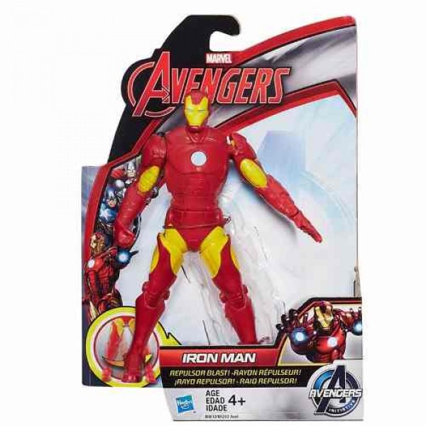

Iron Man Hasbro - подвижная фигурка Железного Человека 15 см Avengers Initiative Repulsor Blast 143409