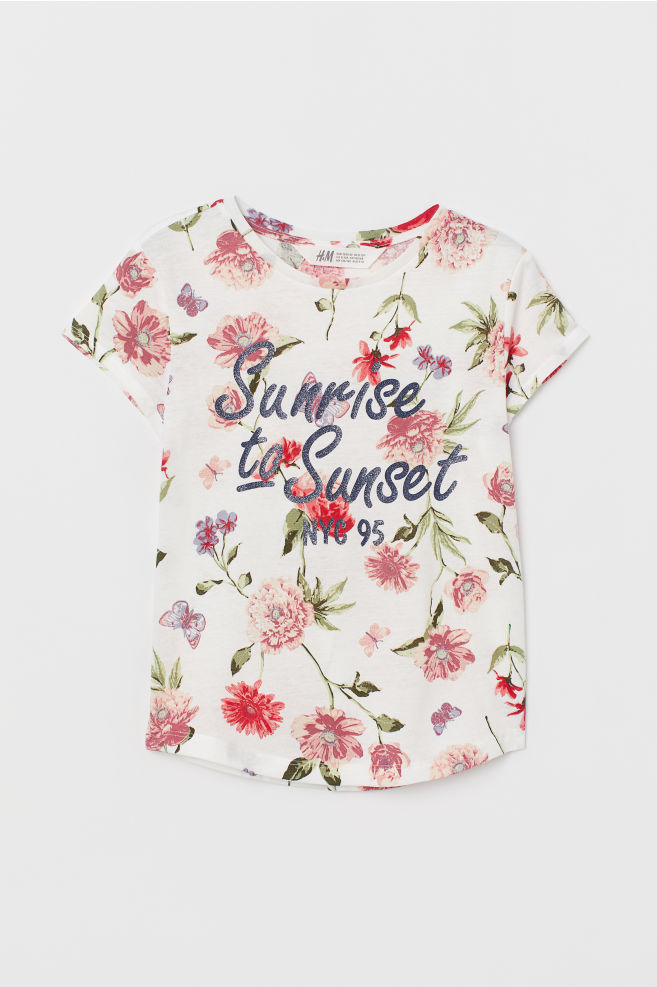 

Футболка H&M 5102-P 170 см Белая (P-100093)