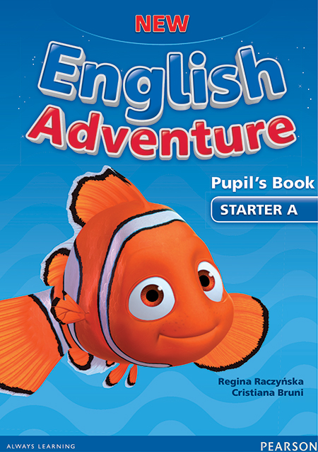 Книга New English Adventure Starter A Pupils' Book + DVD.