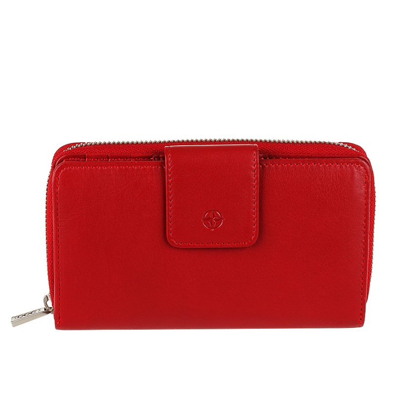 

Кошелек Tony Perotti Cortina 5084 rosso кожаный красный женский