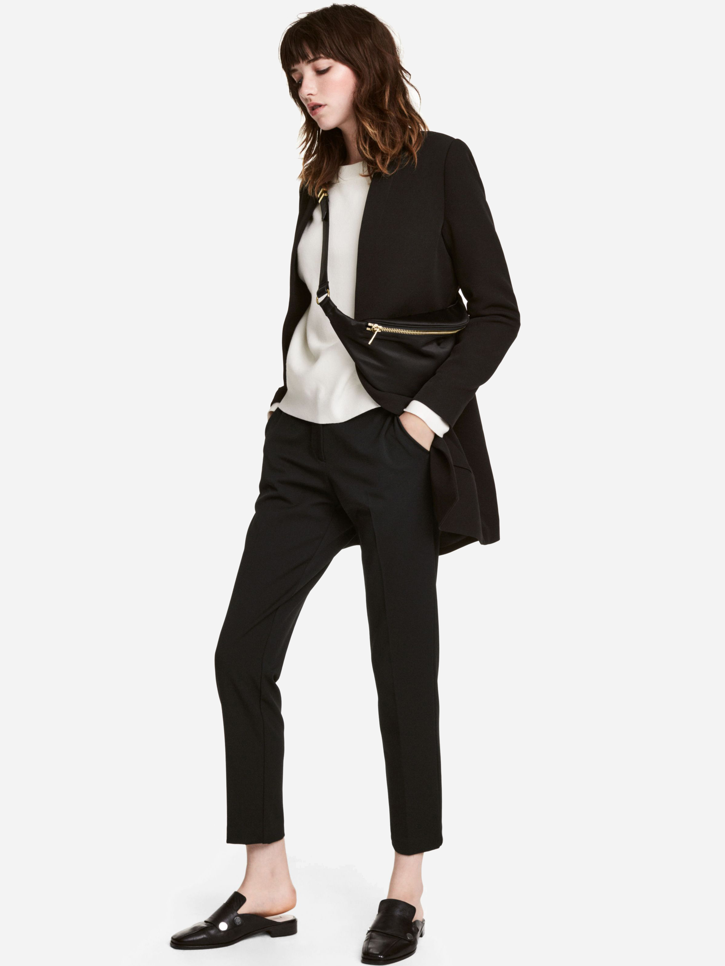 

Жакет H&M XAZ181079WUHM 32 Черный