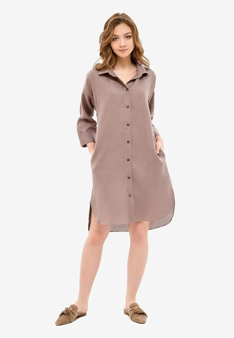 

Рубашка LinenLove XXL Мокко (Н5-4-XXL)