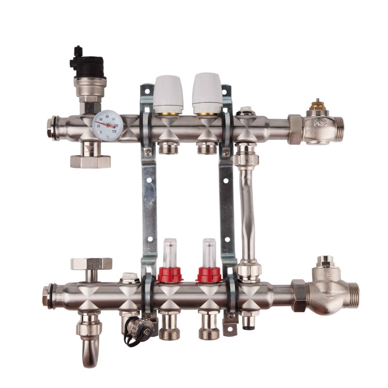 

Коллекторная группа SD Forte системы тёплый пол 001 1''х 6" нерж. SFE0016 15073 (CM)