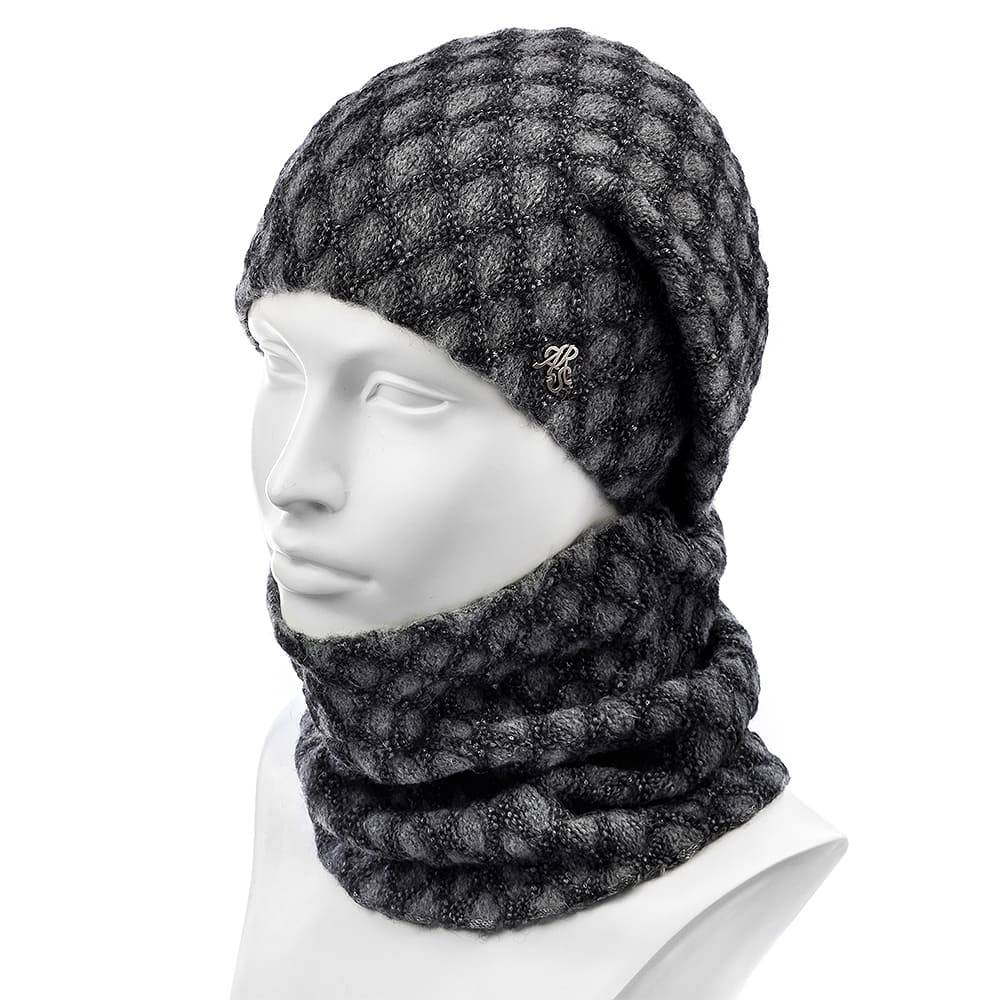 

Комплект Шапка + Снуд Серый Atrics WK-593 (ATR-50706)