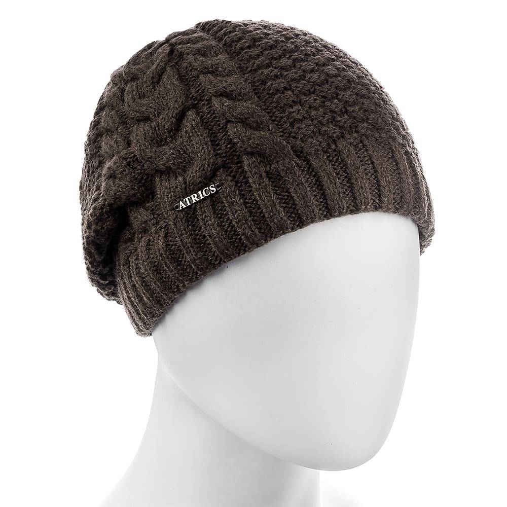 

Шапка Осень-Зима Унисекс Кофе Atrics UH-548 (ATR-45701)