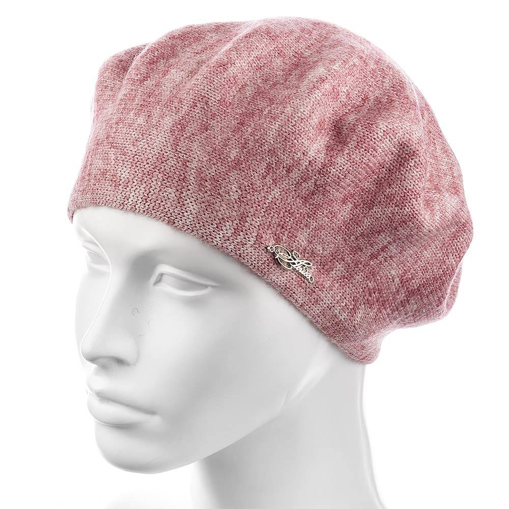 

Берет женский вязаный Розовый Atrics WH-672 (ATR-53041)