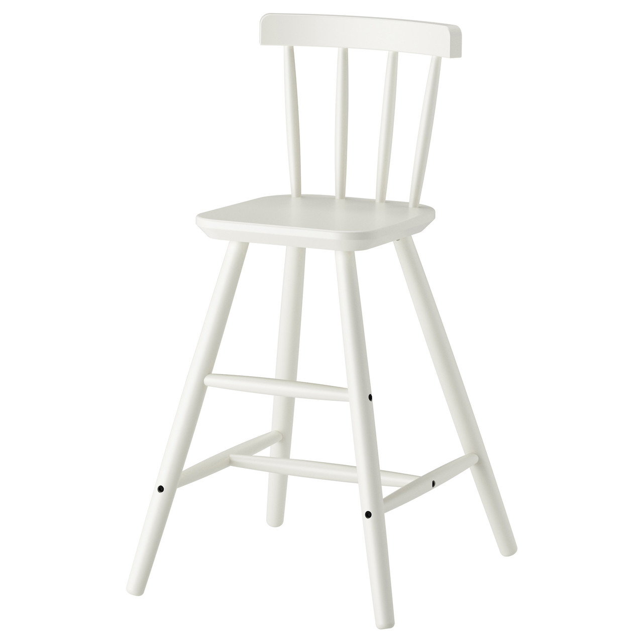

Стул детский IKEA (ИКЕА) AGAM белый (902.535.35)