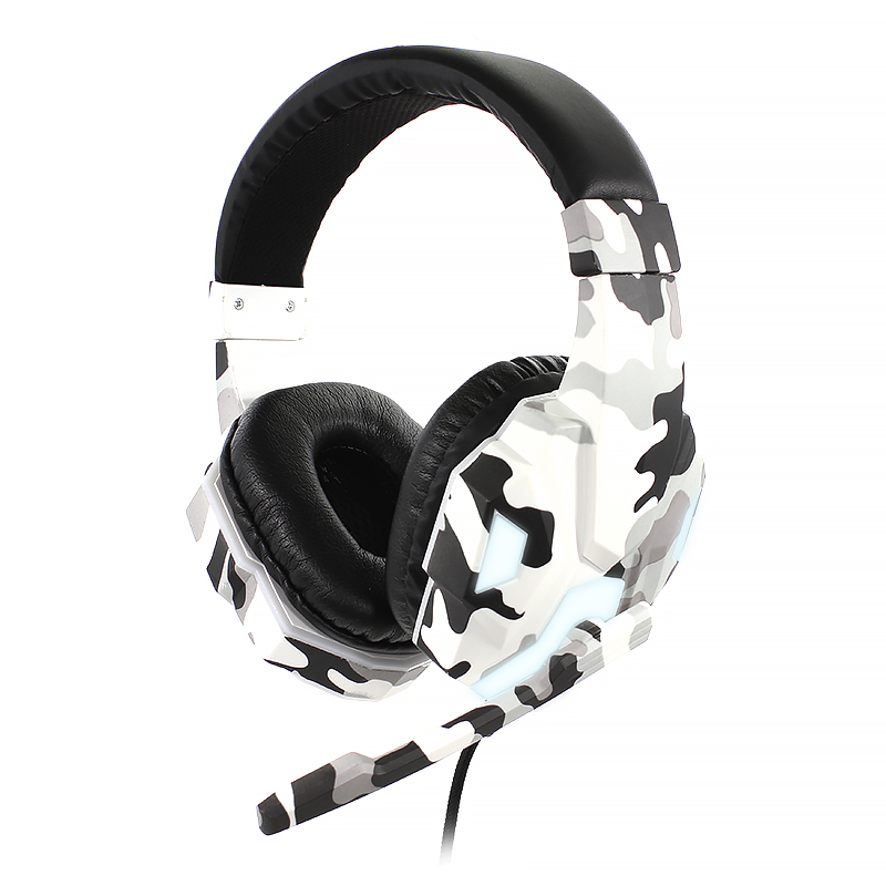

Проводная гарнитура SOYTO SY830MV Camouflage Grey наушники с микрофоном