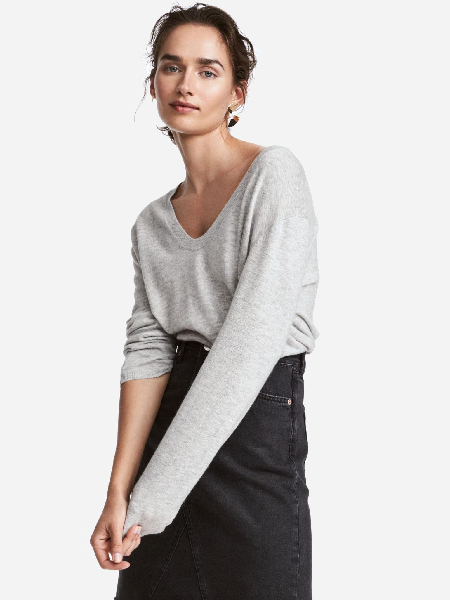 

Пуловер H& XAZ139292QJTH  Серый, Пуловер H&M XAZ139292QJTH M Серый