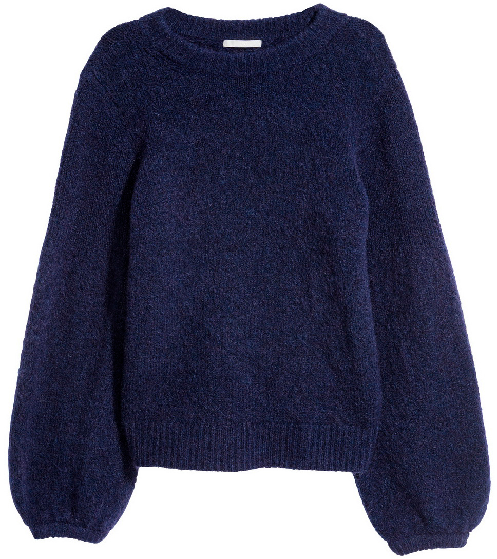 

Джемпер H&M 0565737-6 S Темно-синий