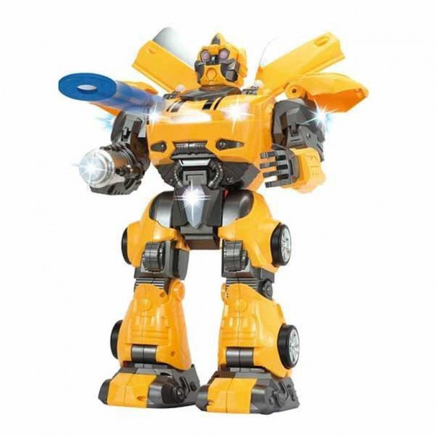 

Робот-трансформер Defa Toys Бамблби Transformers на р/у свет, звук, стреляет, 12 функций 36 см