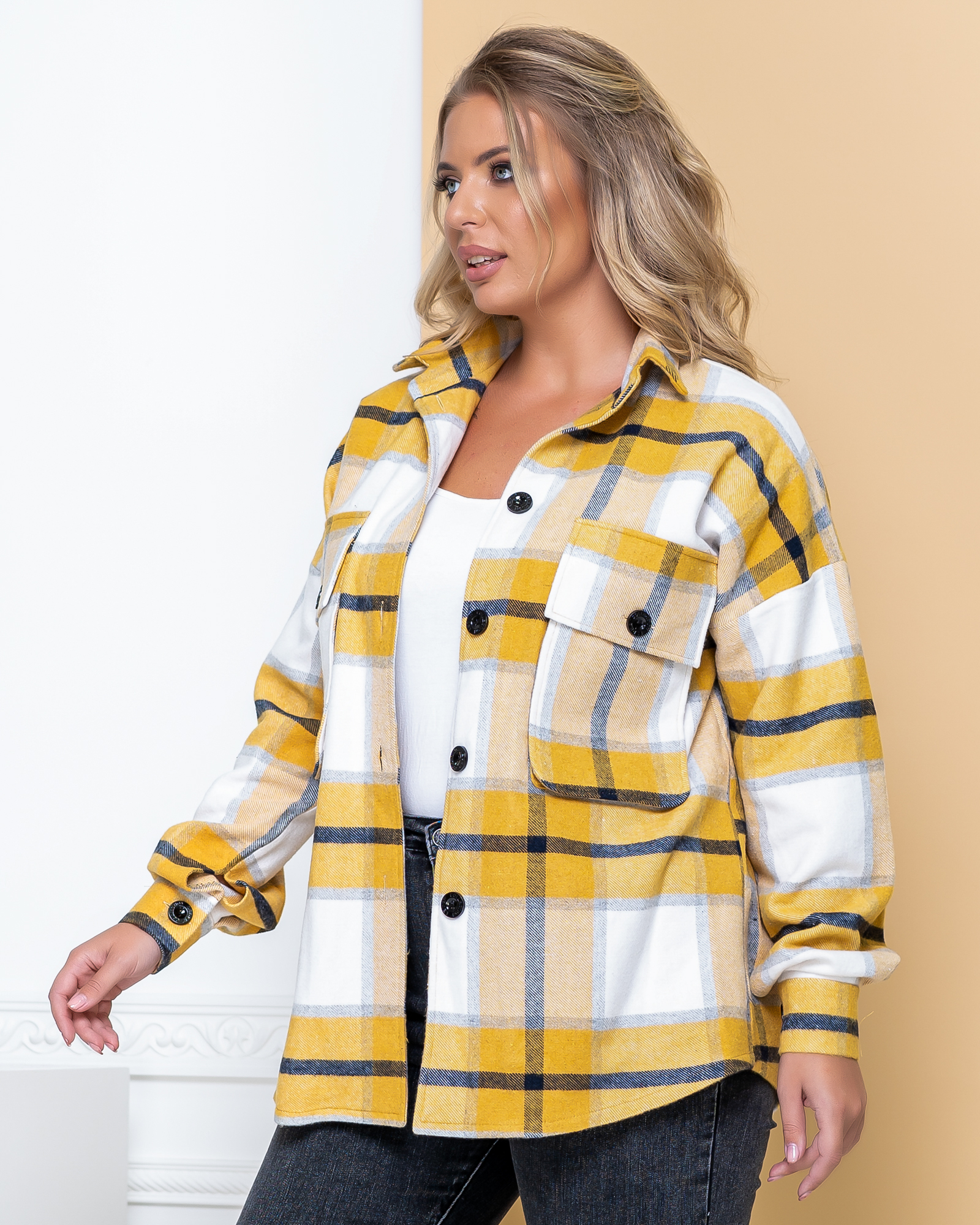 

Рубашка в клетку Modnicy 05363,39 56-62