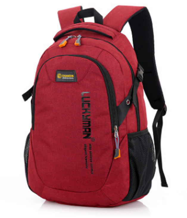 

Рюкзак городской Chansin LUCKYMAN 25L, красный