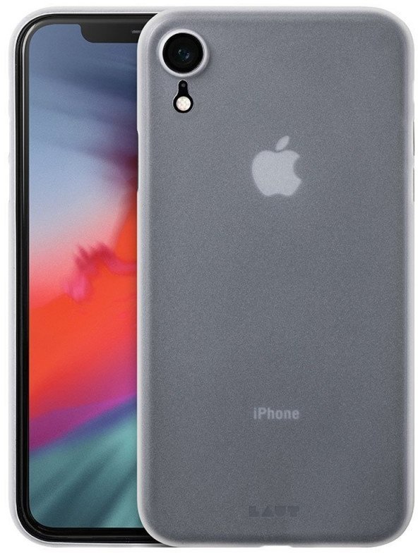 

Чехол LAUT Slimskin Clear/White (LAUT_IP18-M_SS_C) for iPhone Xr белый