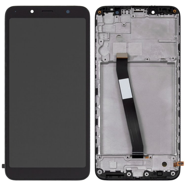 

Дисплей для Xiaomi Redmi 7A с сенсором (тачскрином) и рамкой черный