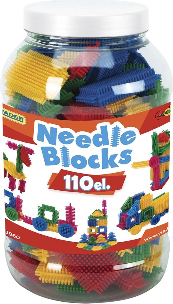 

Конструктор Wader Needle Blocks Ежик 110 элементов (41960) (5900694419605)