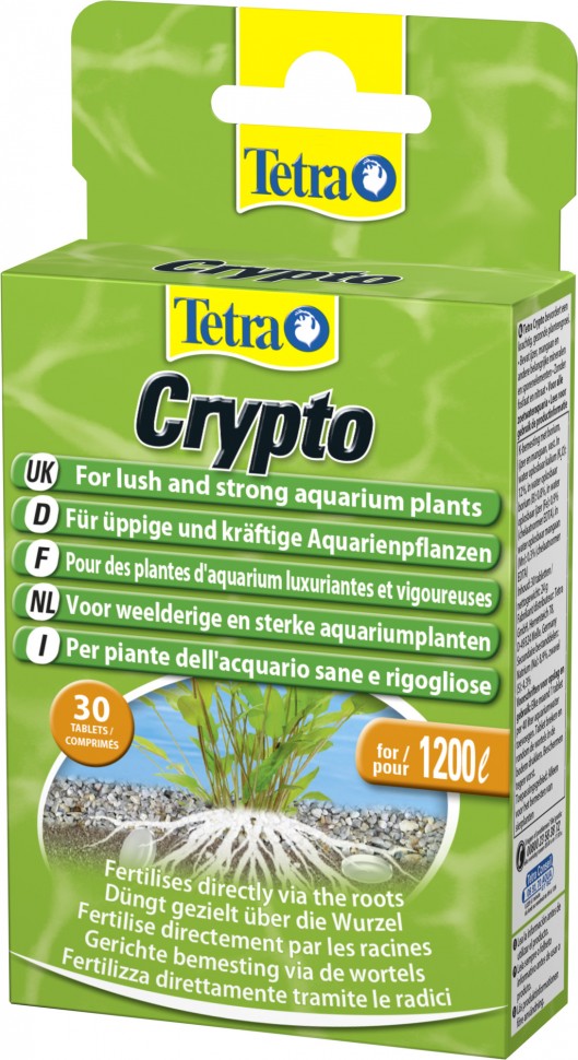 

Удобрение для аквариумных растений Tetra Plant Crypto 30 таблеток