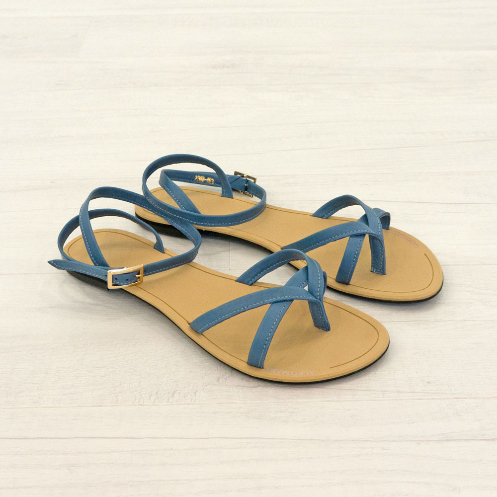 

Сандалии Woman's heel 39 голубые (О-793)