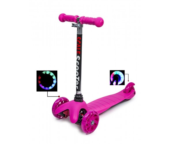

Самокат Scooter micro mini best, Розовый