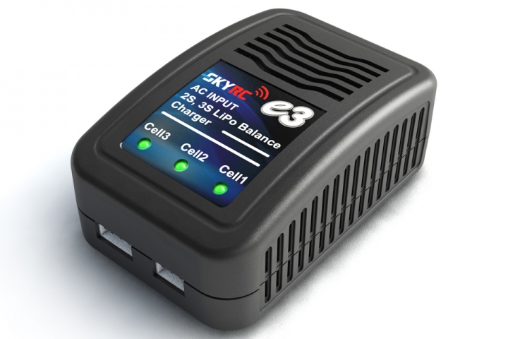 

Зарядное устройство SkyRC e3 800mA с БП для LiPo аккумуляторов (SK-100081)