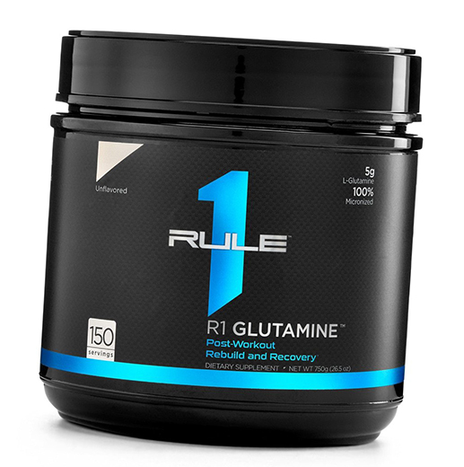 

L-Глютамин, Micronized Glutamine, Rule 1 375г Без вкуса (32408001)