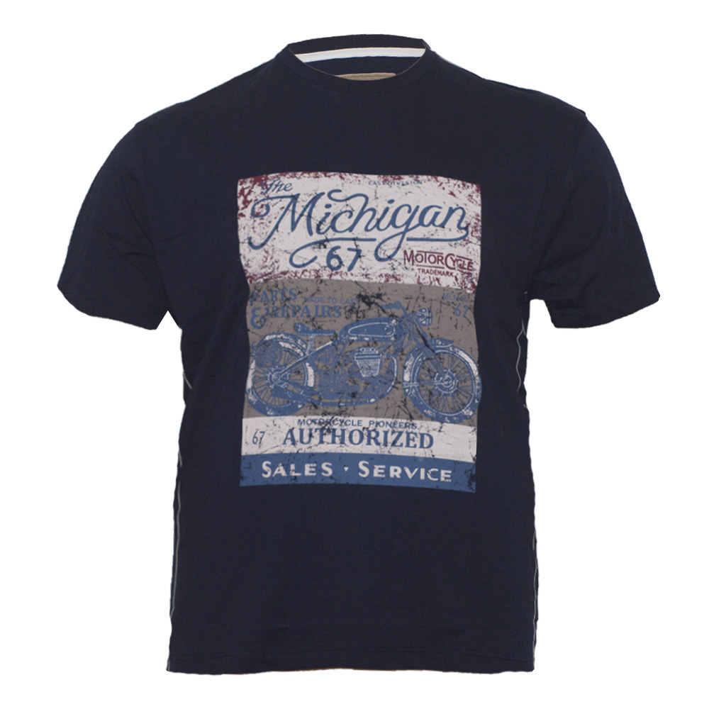 

Футболка мужская POLO PEPE fu00740067 (70) синий