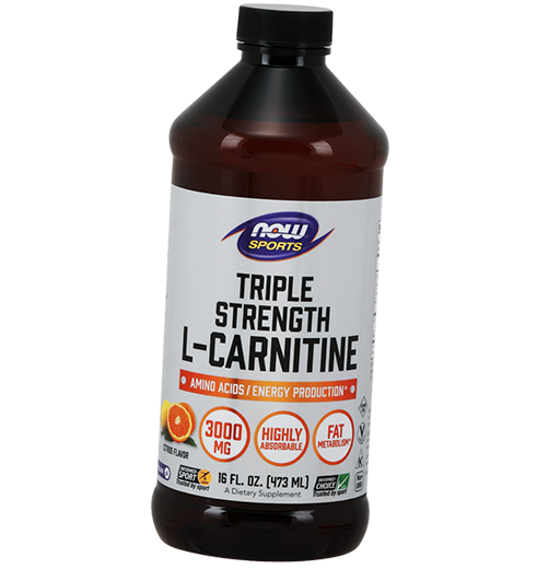 

Triple Strength L-carnitine Now Foods 473мл Цитрус (02128003)