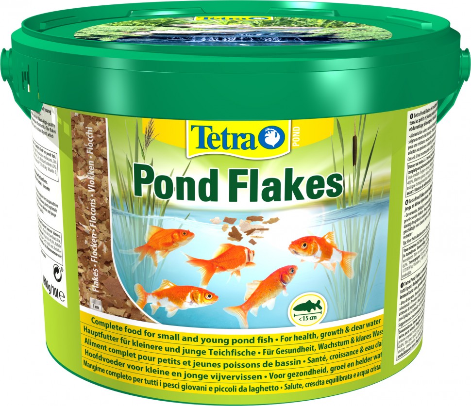 

Корм (хлопья) для прудовых рыб Tetra Pond Flakes 10 л