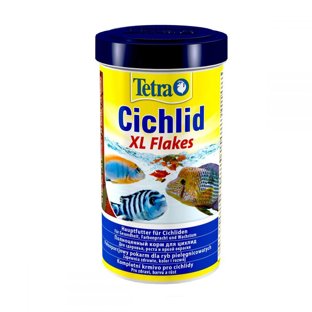 

Корм для аквариумных рыб Tetra Cichlid XL Flakes в хлопьях 1 л