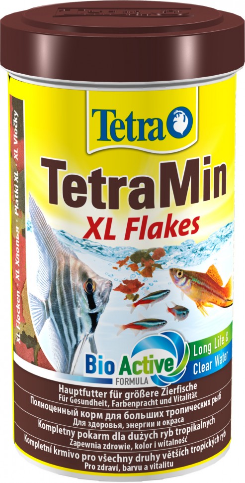 

Корм для аквариумных рыб в больших хлопьях TetraMin XL Flakes 500 мл