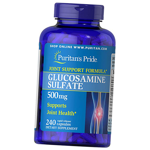 

Глюкозамин Сульфат, Glucosamine Sulfate 1000, Puritan's Pride 240капс (22095001)