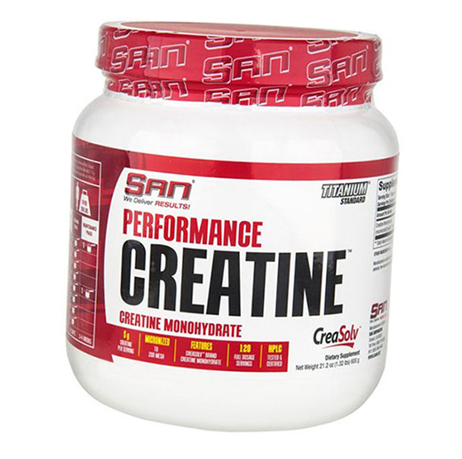 

Креатин Моногидрат, Performance Creatine, San 600г (31091004)