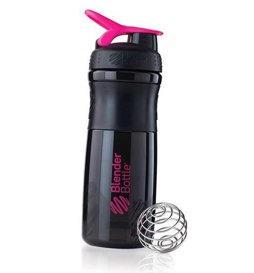 

Шейкер SportMixer Blender Bottle 820мл Черно-розовый (09234003)