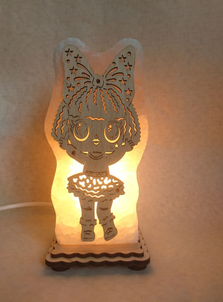 

Соляная лампа EcoDecorLamp ЛОЛ 4