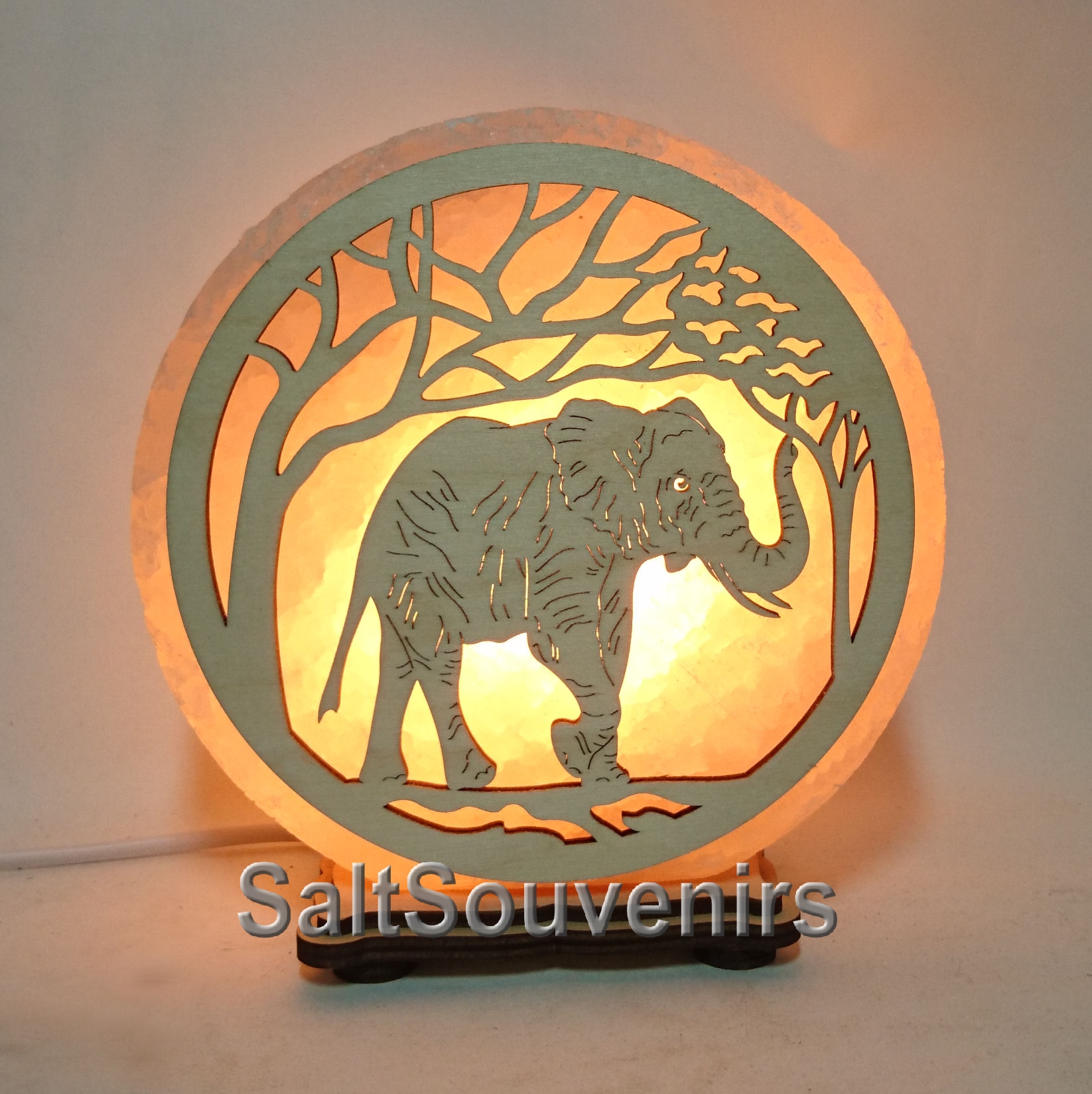 

Соляная лампа EcoDecorLamp Слон