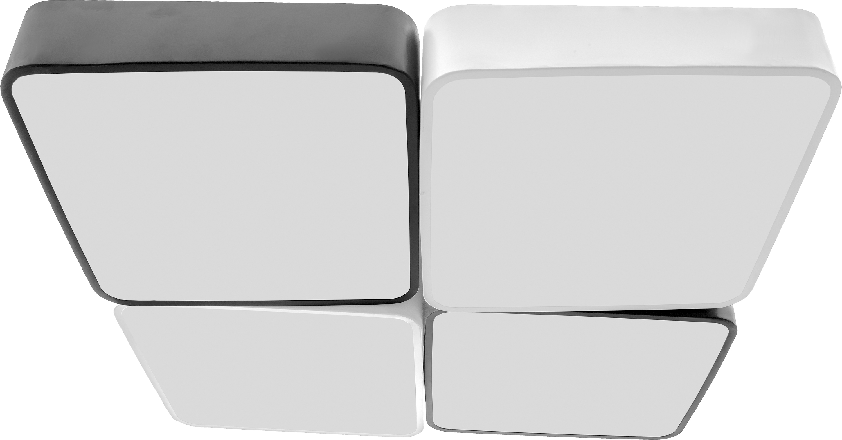 

Настенно-потолочный светильник Brille WBL-06/96W NW BK+WH (27-507)
