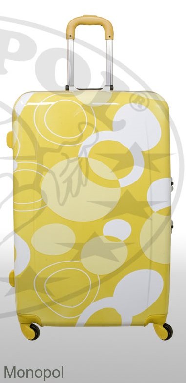 

Чемодан Monopol Bubbles жёлтый Maxi