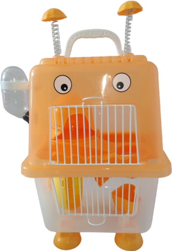 

Клетка для хомяка Animall ROBOTIC 20.7х19х36 см Р 988 Оранжевая