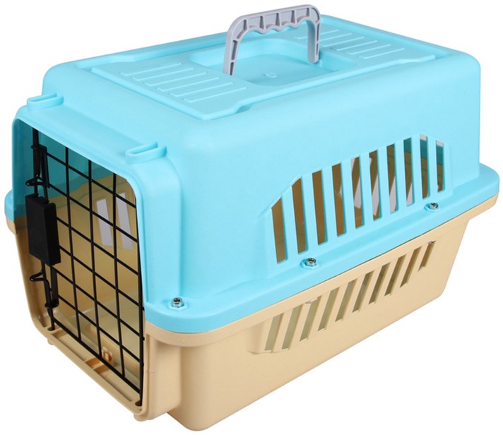 

Переноска для кошек и собак Animall 47х31х30 см A 1104 Голубая