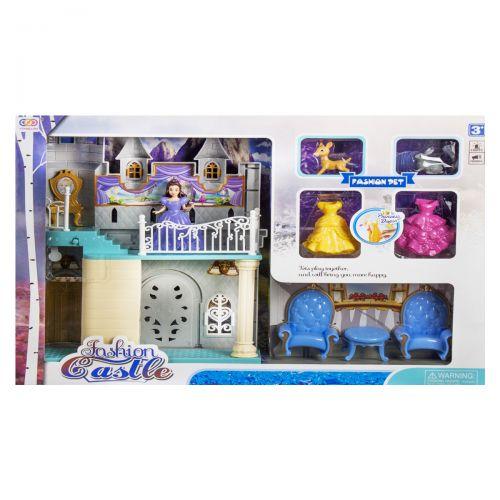 

Іграшкові меблі для ляльок Замок "Fashion Castle" (з 3-ма ігровими фігурками) SS 070 A