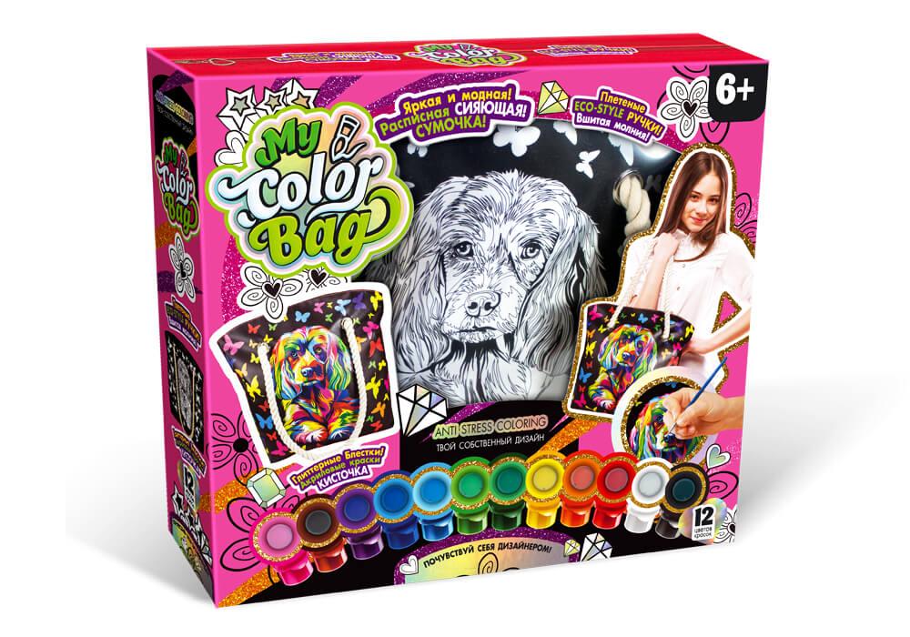 

Сумка-раскраска Danko Toys "My Color Bаg" Собачка