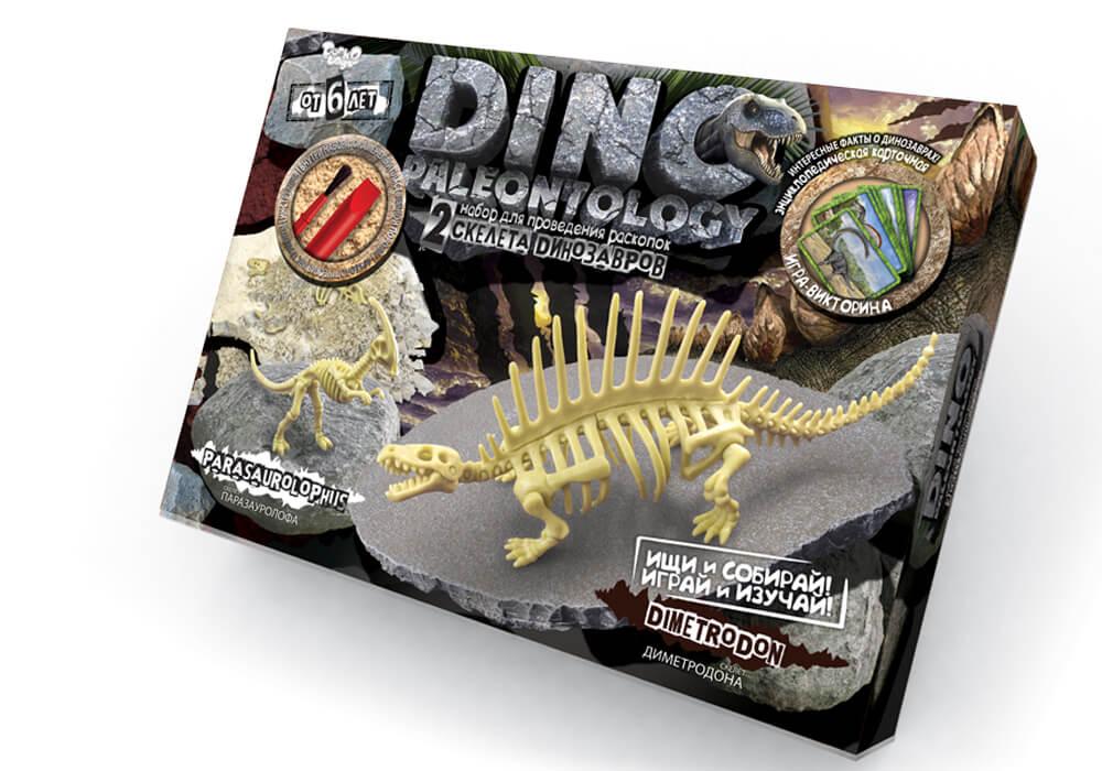 

Игровой набор Danko Toys Dino Paleontology / Диметродон и Паразауролоф