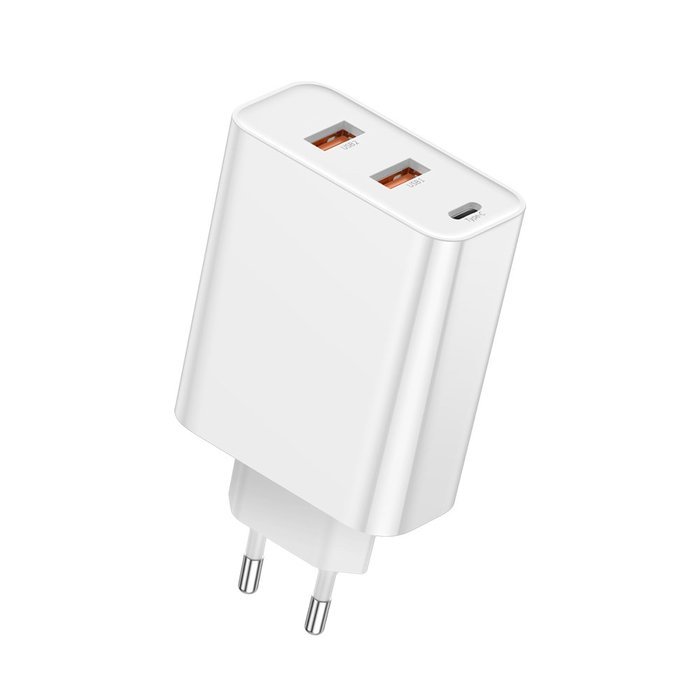 

Сетевое зарядное устройство Baseus PPS three output quick charger(C+U+U)60W EU White