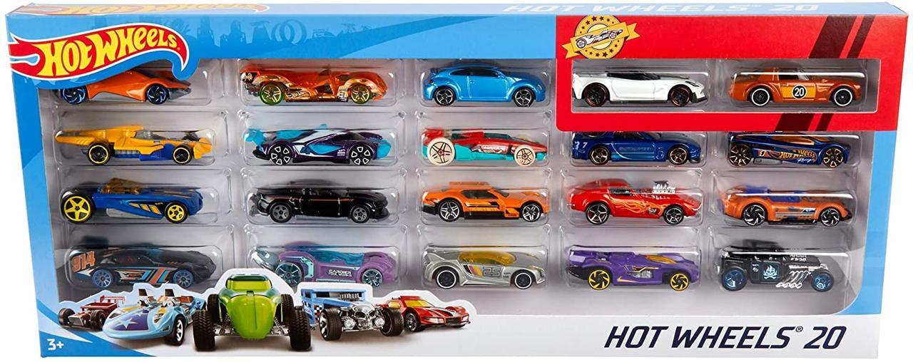 

Набір машинок Hot Wheels 20 Car Gift Pack (Styles May Vary) 20 шт (H7045) (B0007R4J30)