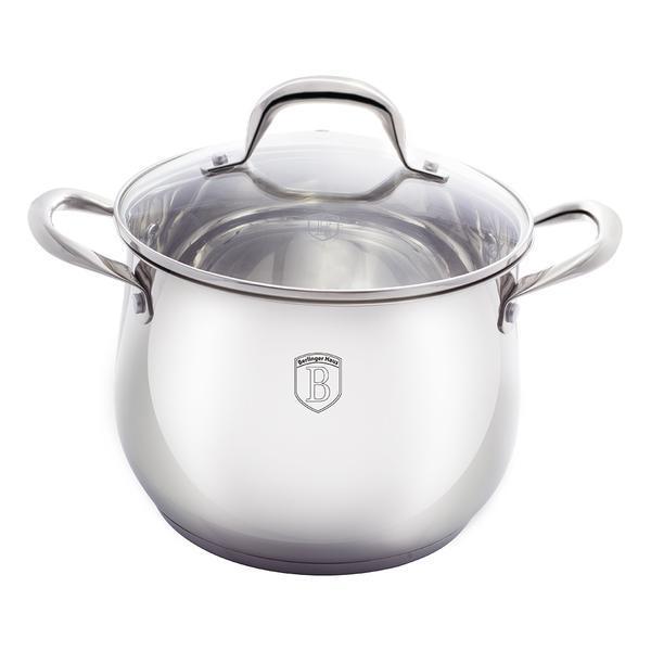 

Кастрюля на 13 л Silver Belly Collection Berlinger Haus BH-1415