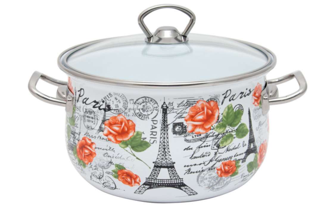 

Кастрюля с крышкой 2.9 л Paris Infinity GD-64403-18