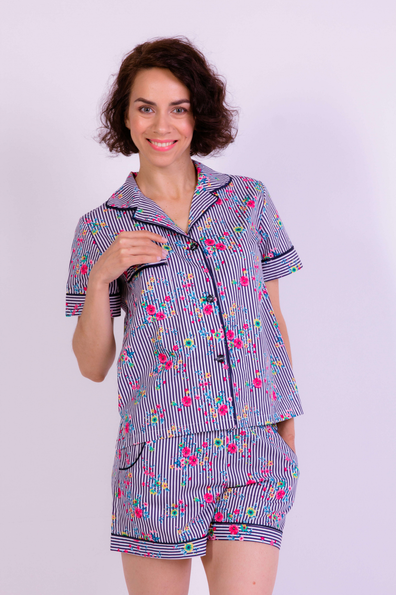 

Пижама Sleeping mood Цветы Pjmood  multicolor, Пижама Sleeping mood Цветы Pjmood L multicolor